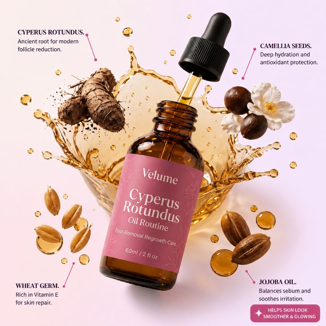 Cyperus Rotundus Oil Routine