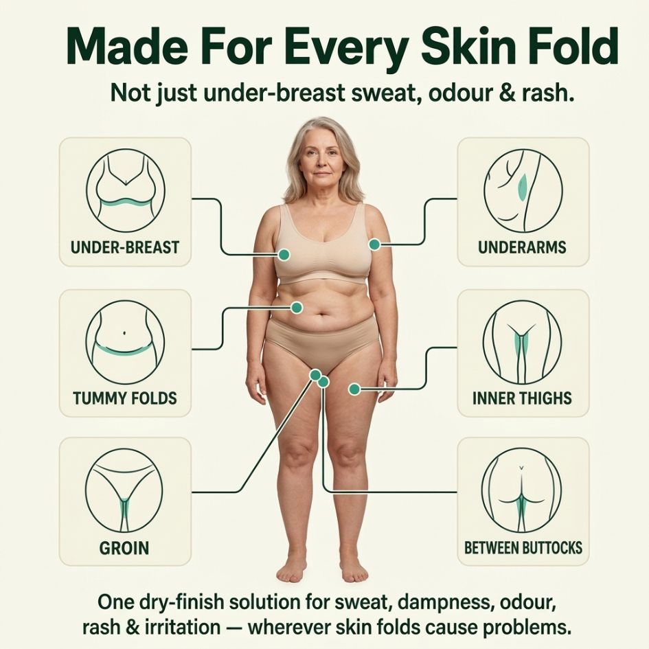 3-in-1 Skin Fold Relief Cream