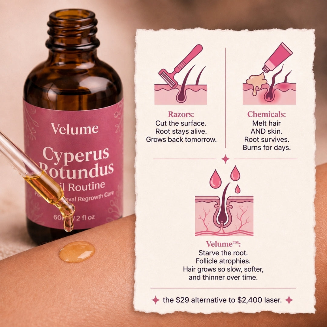 Cyperus Rotundus Oil Routine